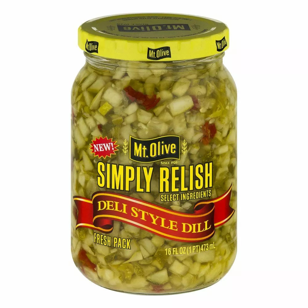 Mt. Olive Simply Relish Deli Style Dill 473ml (Best Before : 07 June 2026)