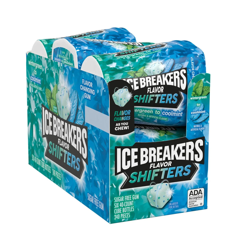 Ice Breakers Flavor Shifters Bottle Wintergreen/Coolmint Flavors 92g (Pack of 4)