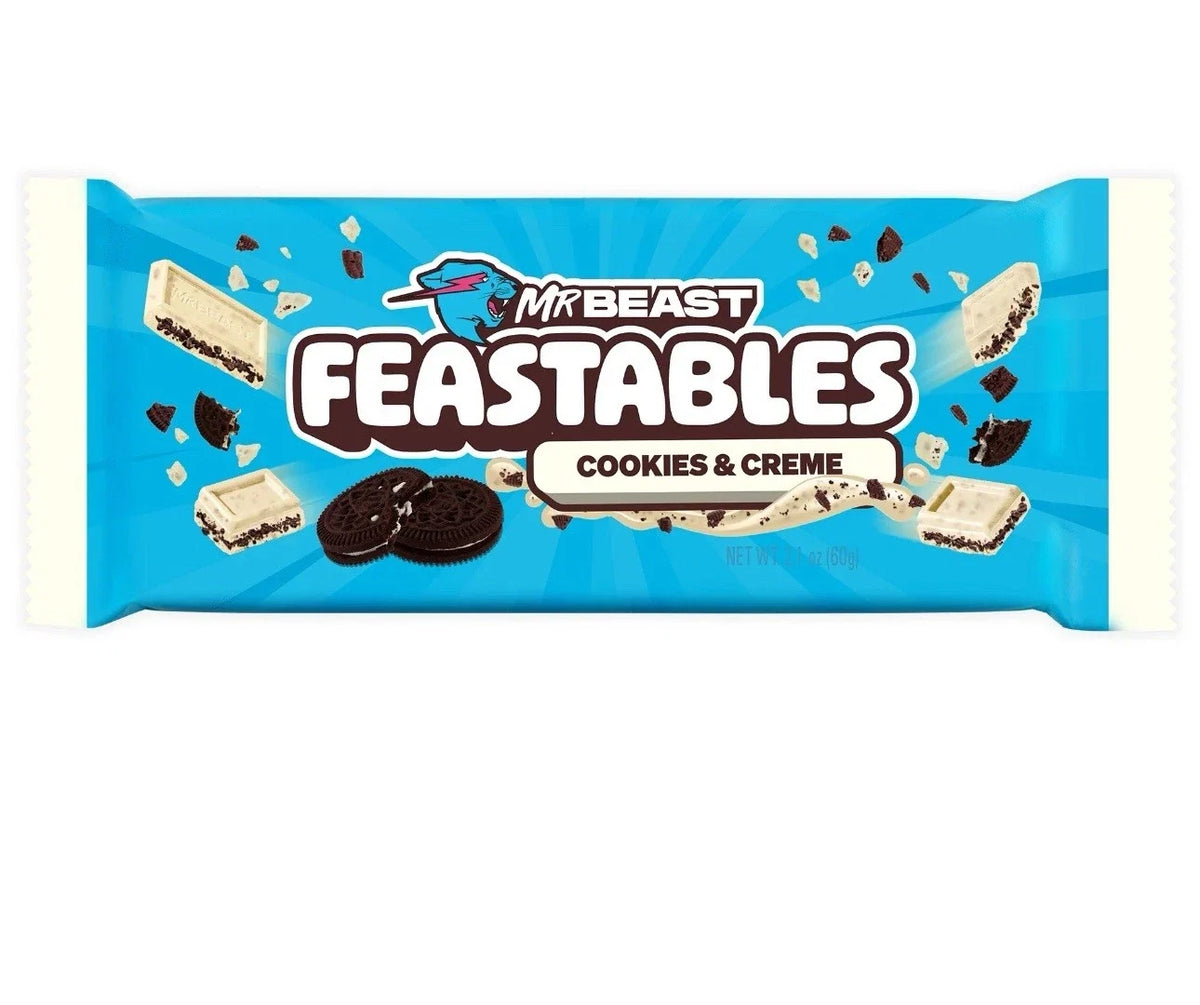 Mr Beast Feastable Cookies & Cream 60g