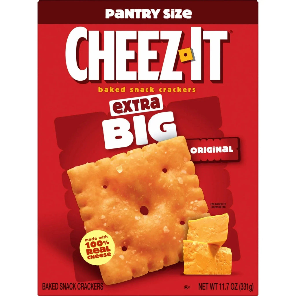 Cheez-It Extra Big Baked Snack Crackers 331g (Best Before : 23 June 2026)