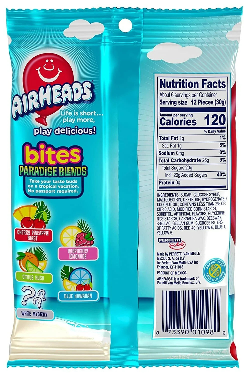 Airheads Bites Paradise Blends 170g (Best Before : 28 April 2026)