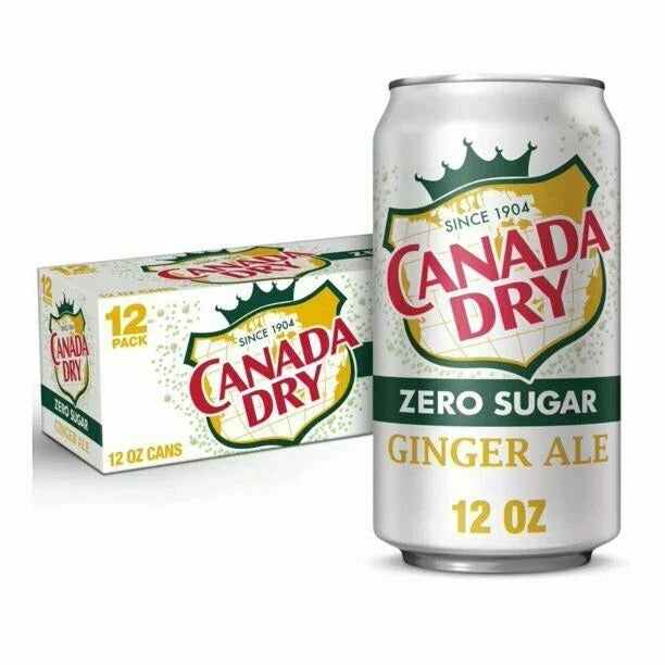 Canada Dry Ginger Ale Zero Sugar 355ml