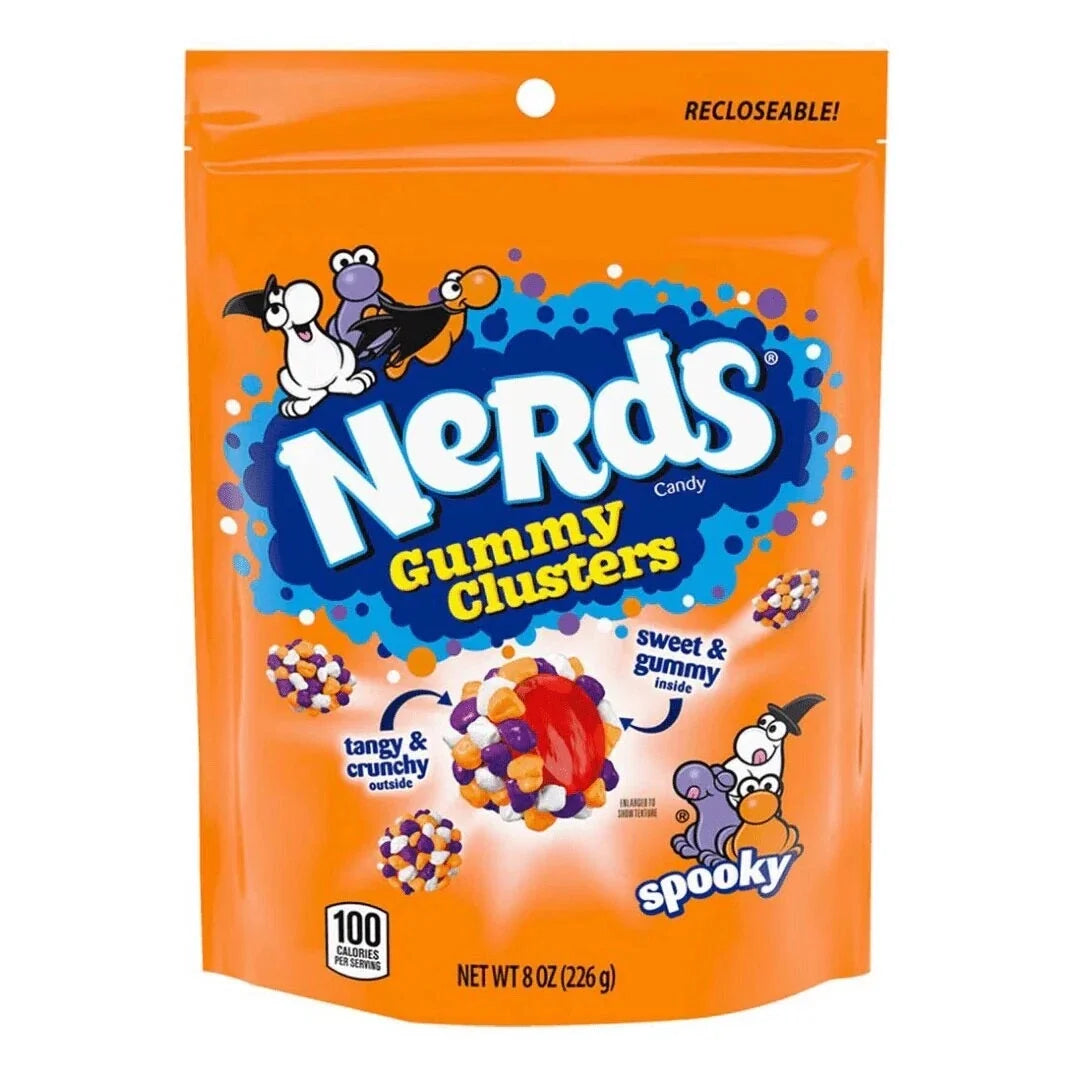 Nerds Spooky Halloween Gummy Clusters 226g