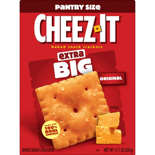 Cheez-It Extra Big Baked Snack Crackers 331g