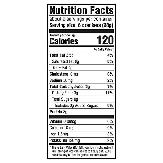 Nabisco Triscuit Hint of Sea Salt Crackers 240g