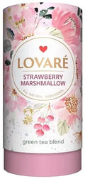 Lovare Strawberry Marshmallow Green Tea Blend 80g