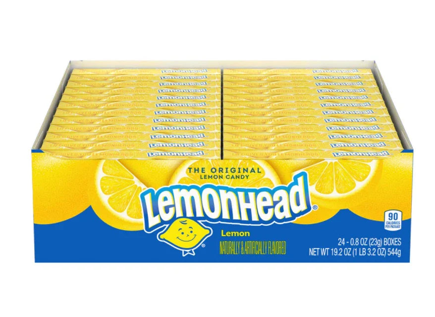 Lemonhead Candy (24 x 23g) (Best Before : May 2026)