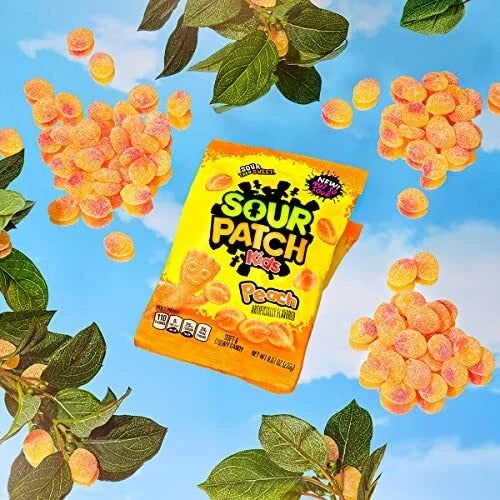 Sour Patch Kids Peach Soft & Chewy Candy 102g
