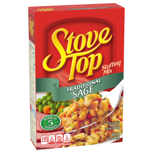Stove Top Traditional Sage Stuffing Mix 170g (Best Before : 06 June 2026)