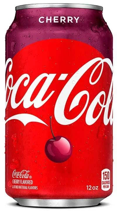 Coca Cola Cherry Flavoured Soda 355ml (12 Pack) (Best Before 08/2025)