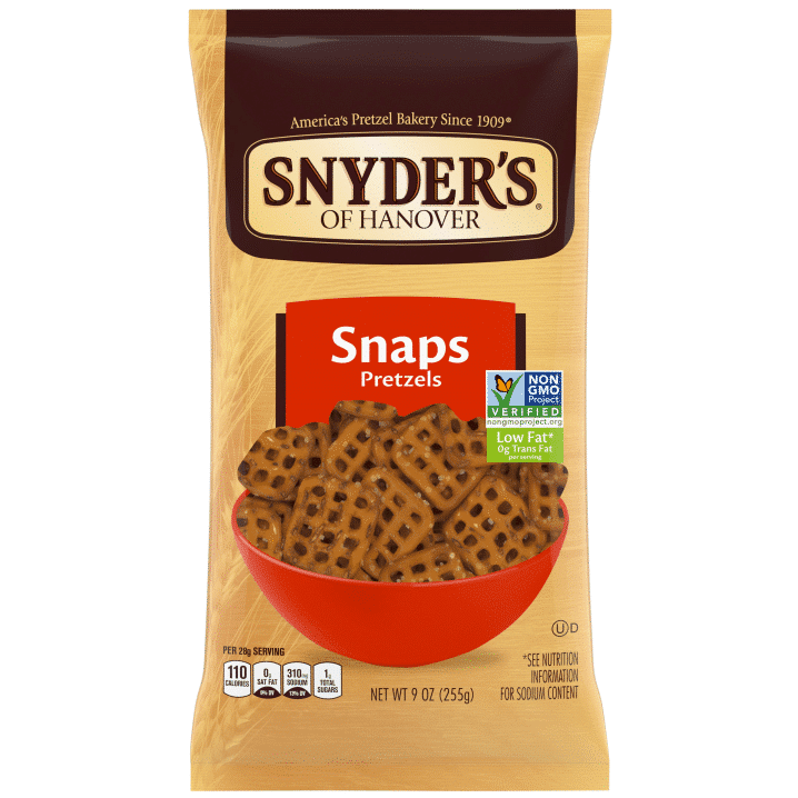 Snyder's of Hanover Snaps Pretzels 255g (BBD : 22 March 2025)