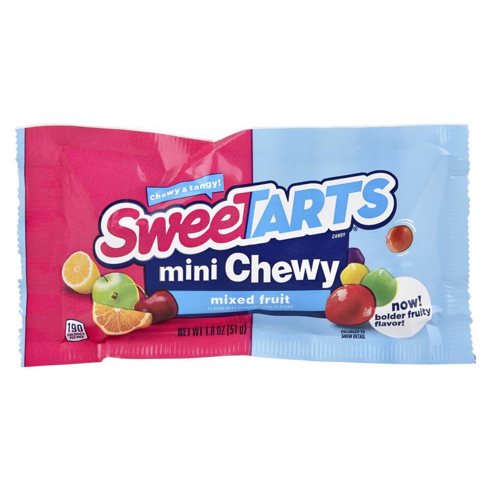 SweetTarts Mini Chewy Mixed Fruit 51g(Best Before Date:- Jan/2025)