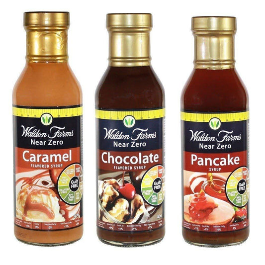 Walden Farms Low Calorie Syrups Trio