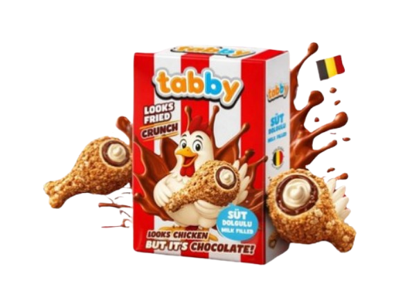 Tabby Original Chocolate 50g | Looks like Chicken, Taste like Chocolate!