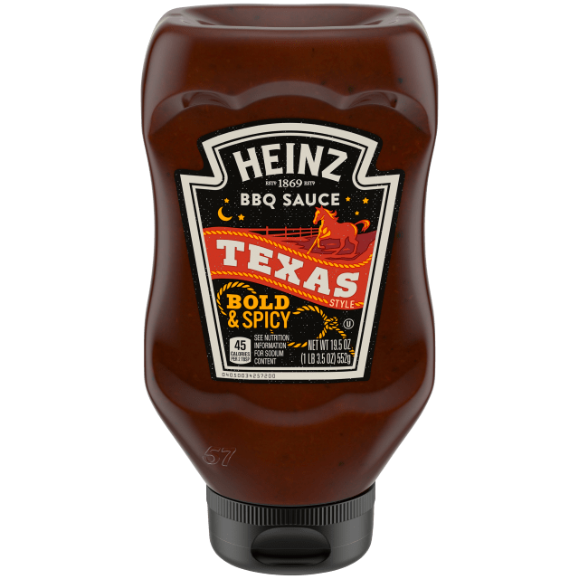 Heinz Texas Bold & Spicy BBQ Sauce 552g(Best Before Date :-10/10/2025)