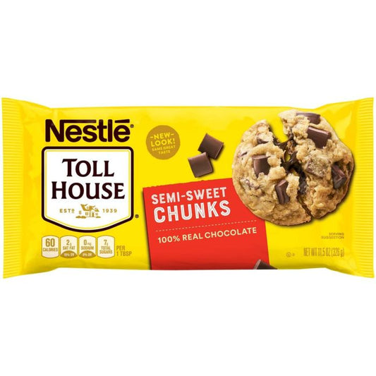 Nestle Toll House Semi Sweet Chunk 326g