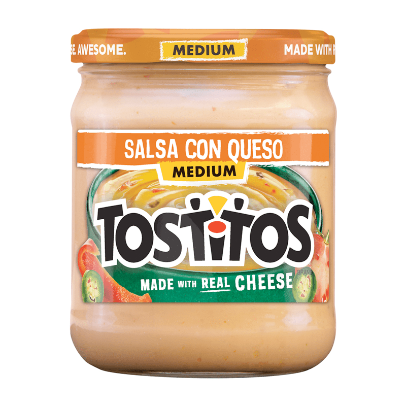 Tostitos Salsa Con Queso Medium Dip 425g