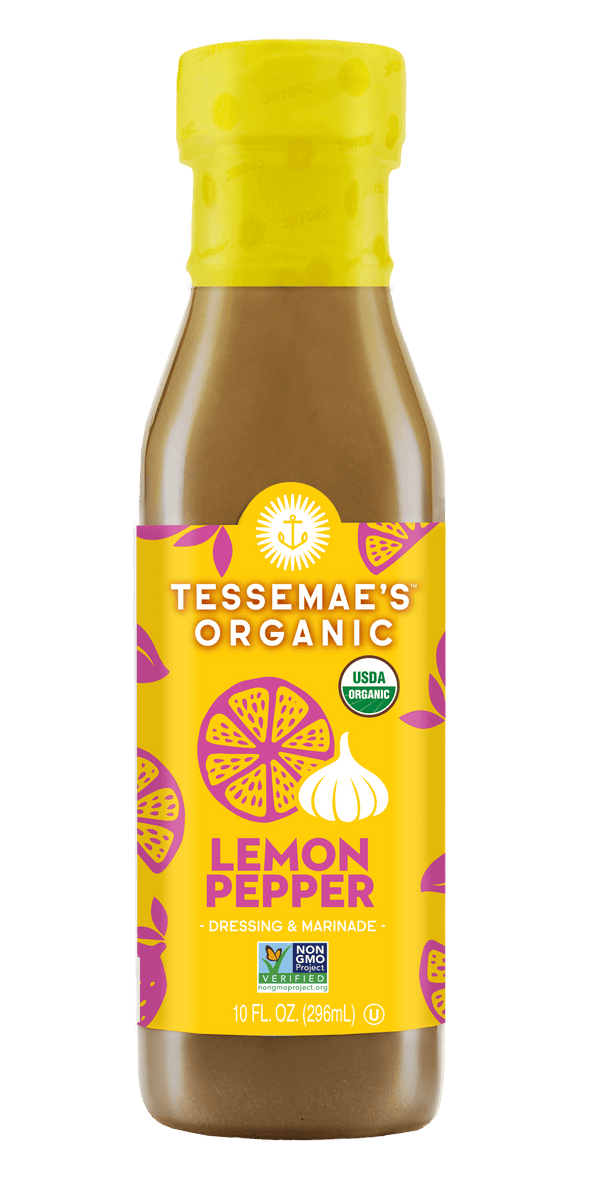 Tessemae's Organic Pantry Lemon Pepper Dressing 296ml(Best Before Date 01/03/2026)