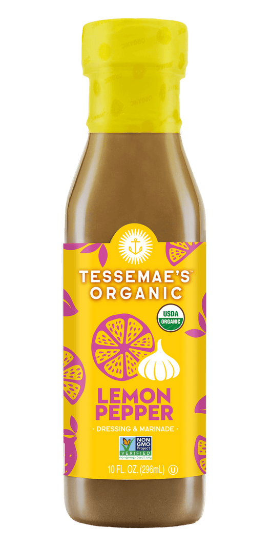 Tessemae's Organic Pantry Lemon Pepper Dressing 296ml(Best Before Date 01/03/2026)