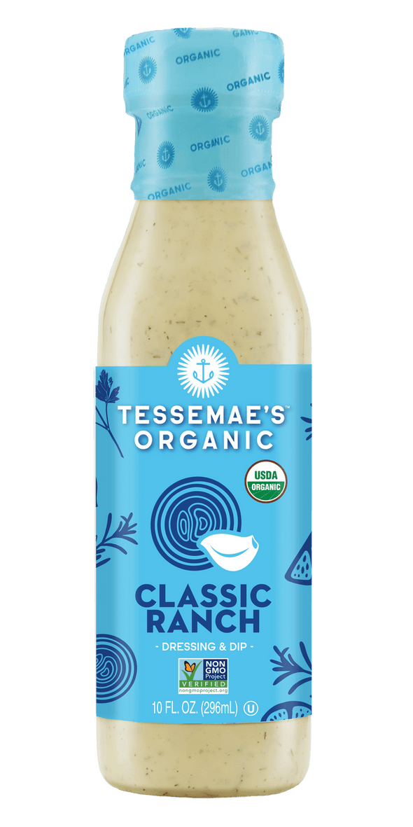 Tessemae's Organic Pantry Ranch Dressing 296ml (Best Before Date 03/03/2026)