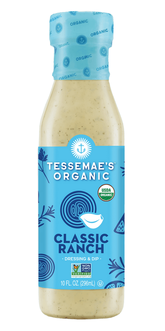 Tessemae's Organic Pantry Ranch Dressing 296ml (Best Before Date 03/03/2026)