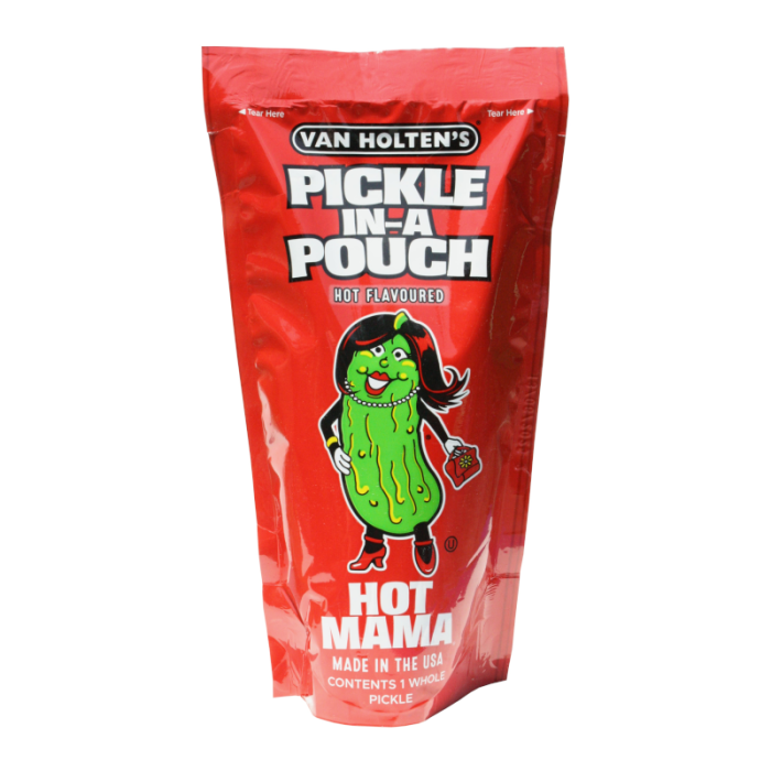 Van Holten's Pickle-In-A-Pouch Hot Mama Hot Mama Pickle 1ct