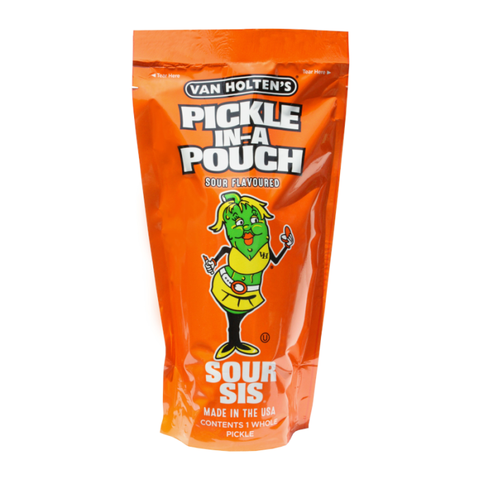 Van Holten's Pickle In A Pouch Sour Sis 306g