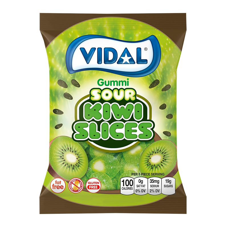 Vidal Sour Kiwi Slices 150g