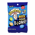 Warheads Mega Sour Booms 4 Fruity Flavours Peg Bags 71g(Best Before Date 18/03/2025)
