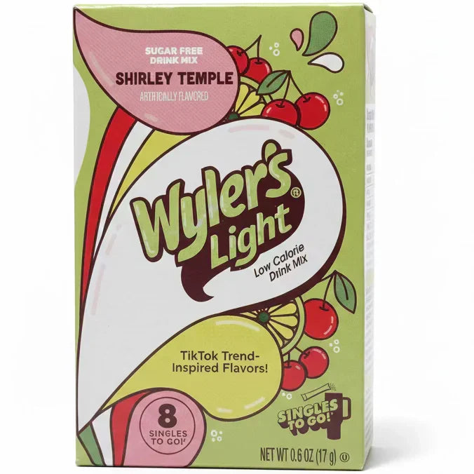 Wyler's Light WaterTok Fun Singles To Go | TIkTok Trend Inspired Flavors | Caffeine Free, On-The-Go