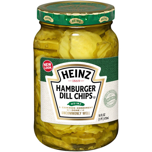 Heinz Hamburger Dill Pickle Chips 473ml
