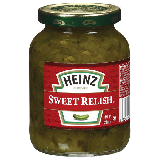 Heinz Sweet Relish 296ml-Glass Jar