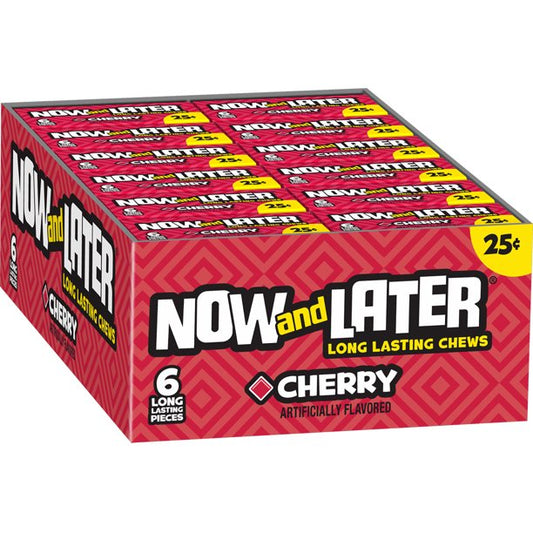 Now and Later Cherry Chewy Candy 26g