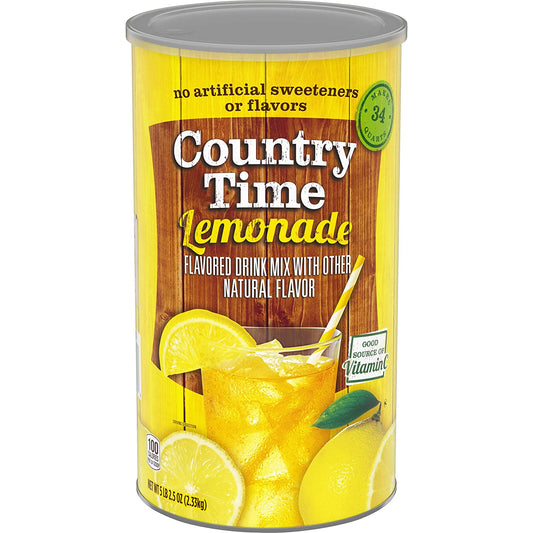 Country Time Lemonade Drink Mix 2.33kg sold by American grocer Uk