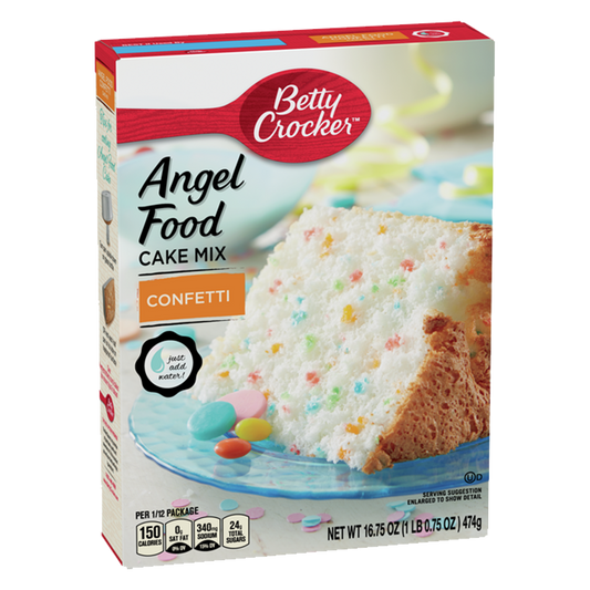 Betty Crocker Confetti Angel Food Cake Mix 474g