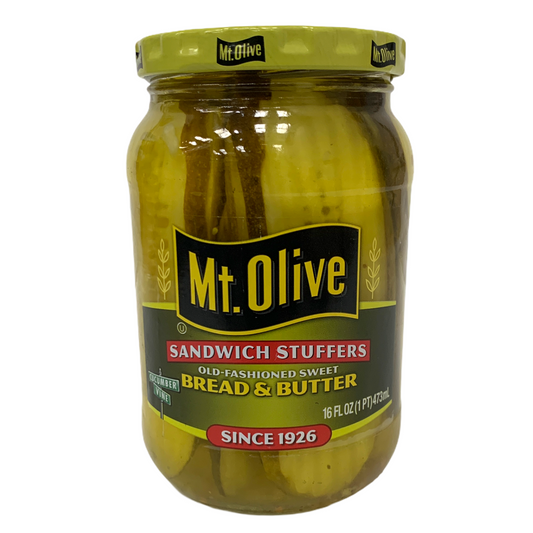 Mt. Olive Bread & Butter Sandwich Stuffers 473ml