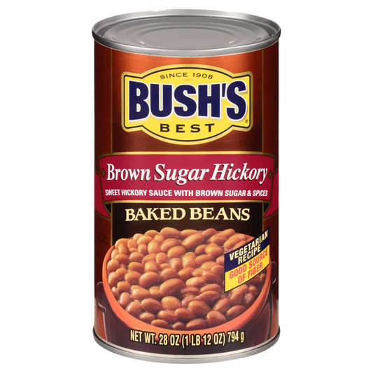 Bush's Brown Sugar & Hickory Baked Beans 794g sold by American Grocer in the UK