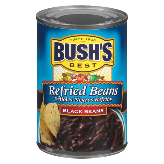 Bush's Best Black Refried Beans 454g sold by American Grocer in the UK