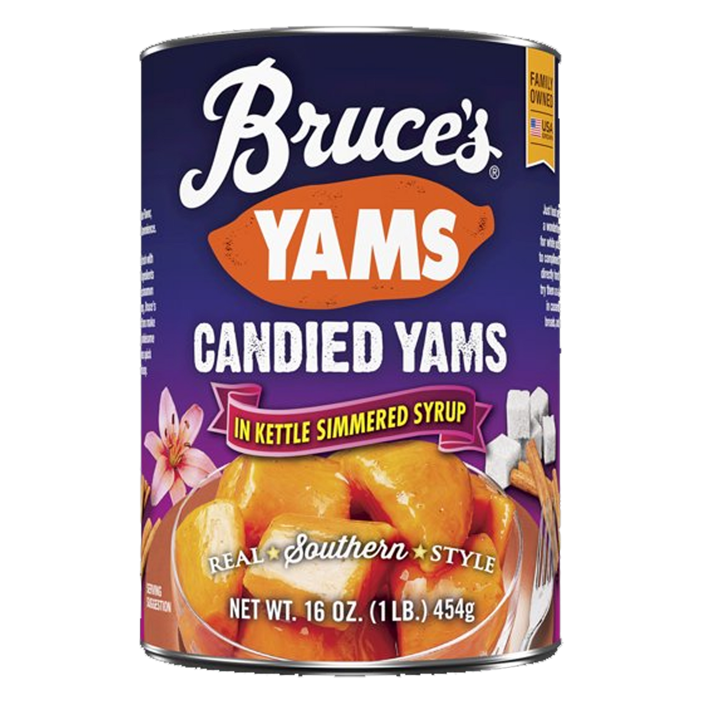 Bruce's Yams Candied Yams in Kettle Simmered Syrup 454g