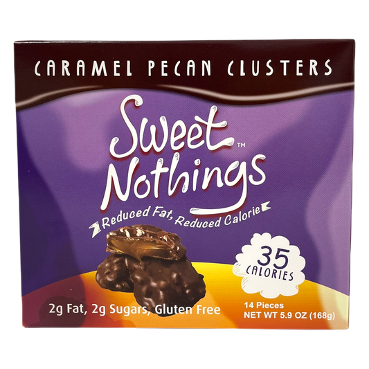 Sweet Nothings Caramel Pecan Clusters 168g