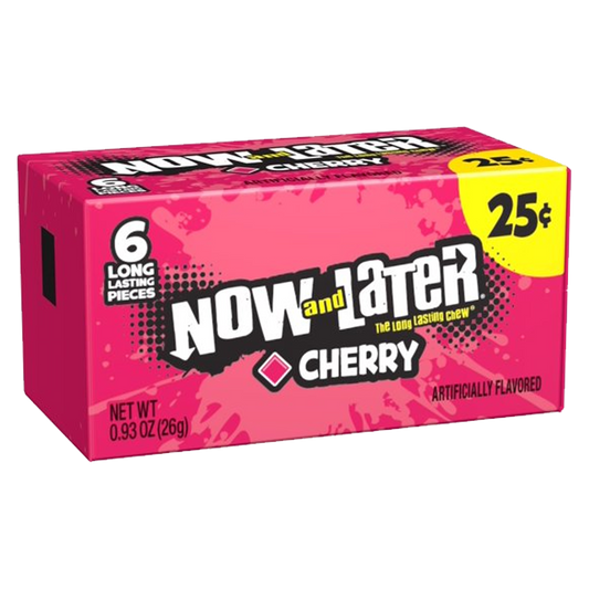 Now and Later Cherry Chewy Candy 26g