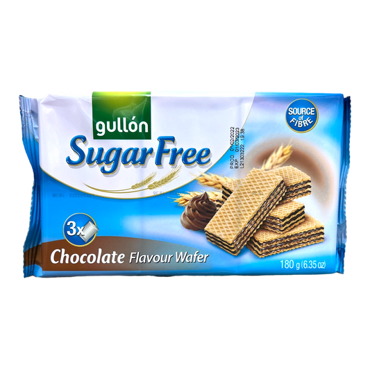 Gullon Sugar Free Chocolate Flavour Wafer 180g [Spain]