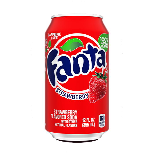 Fanta Strawberry Flavoured Soda 355ml