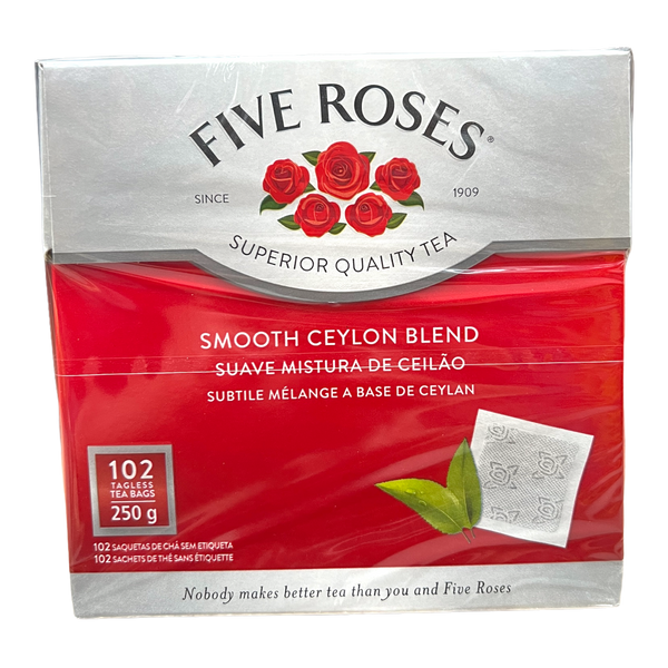 Five Roses Smooth Ceylon Blend Superior Quality Tea 250g [South Africa ...
