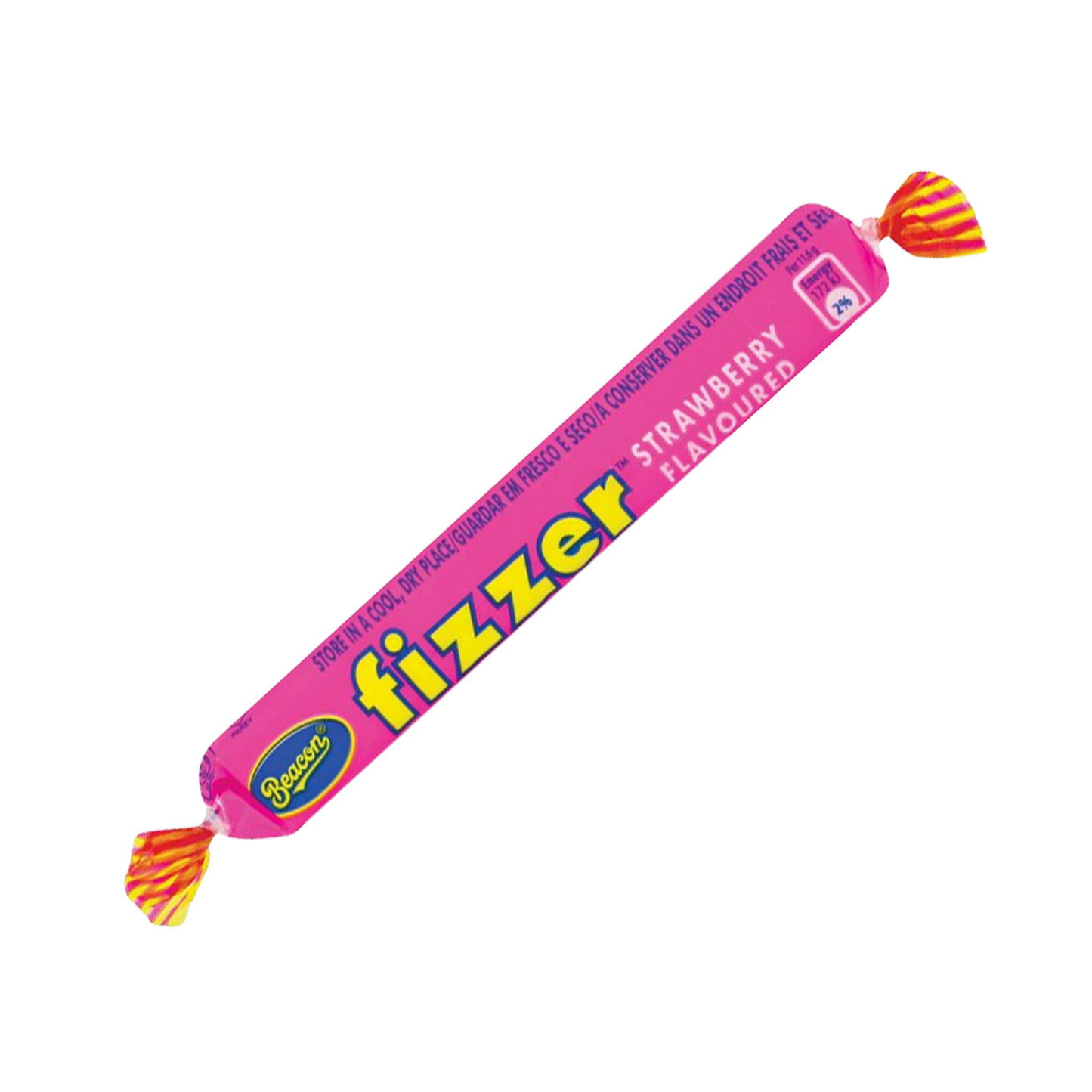 Beacon Fizzer Strawberry Flavoured Candy 11.6g [South African]