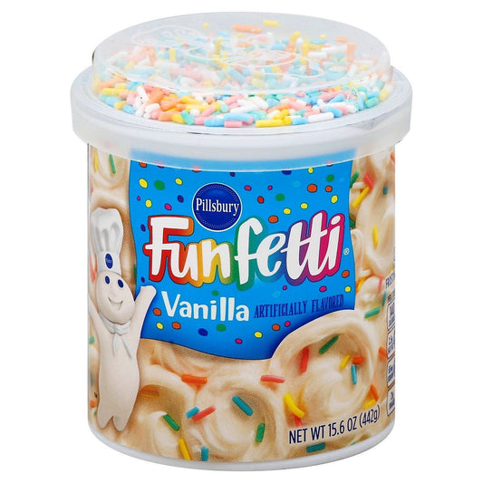 Pillsbury Funfetti Vanilla Frosting 442g