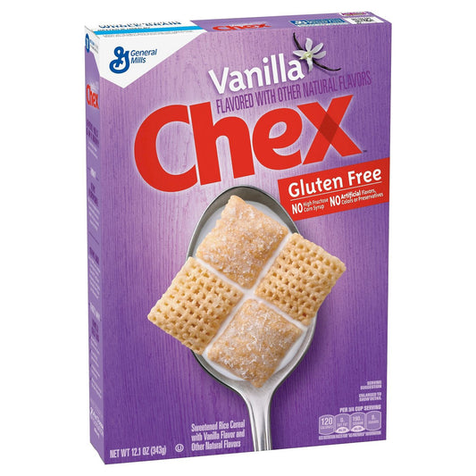 General Mills Vanilla Chex Cereal 340g