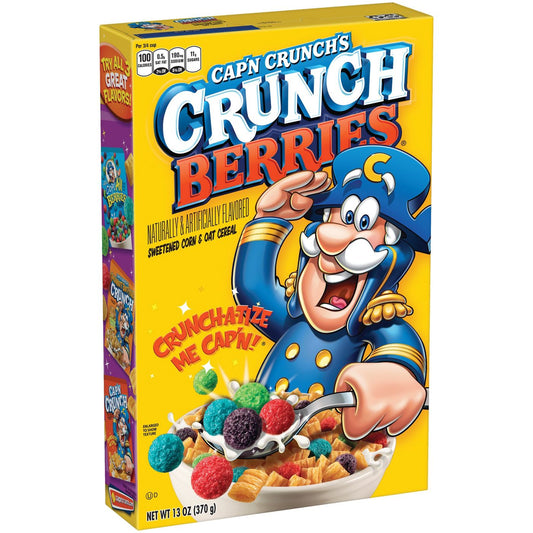 Quaker Cap'n Crunch Crunch Berries Cereal 370g