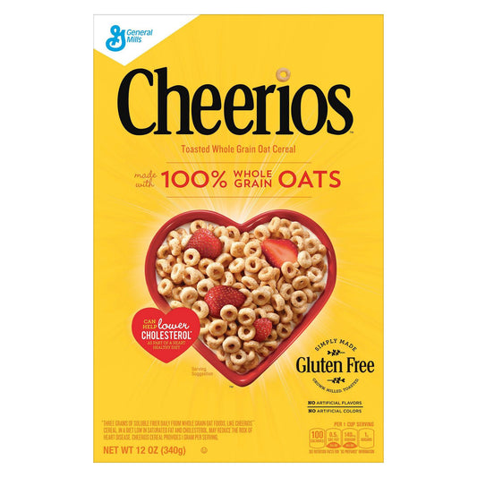 General Mills Cheerios Original Cereal 340g