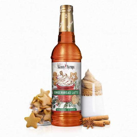 Jordan's Skinny Sugar Free Gingerbread Latte Syrup 750ml